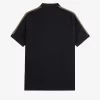 Tricou polo bărbătesc cu bandă tip fagure Tricou polo bărbătesc cu bandă tip fagure