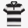 Tricou polo cu dungi gradiente pentru bărbați Tricou polo cu dungi gradiente pentru bărbați