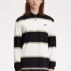 Tricou polo cu dungi relaxate pentru bărbați Tricou polo cu dungi relaxate pentru bărbați