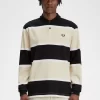 Tricou polo cu dungi relaxate pentru bărbați Tricou polo cu dungi relaxate pentru bărbați