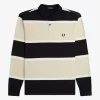 Tricou polo cu dungi relaxate pentru bărbați Tricou polo cu dungi relaxate pentru bărbați