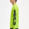 Tricou polo cu mânecă lungă și grafică Noongoons pentru bărbați Tricou polo cu mânecă lungă și grafică Noongoons pentru bărbați