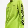 Tricou polo cu mânecă lungă și grafică Noongoons pentru bărbați Tricou polo cu mânecă lungă și grafică Noongoons pentru bărbați
