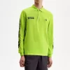 Tricou polo cu mânecă lungă și grafică Noongoons pentru bărbați Tricou polo cu mânecă lungă și grafică Noongoons pentru bărbați