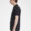 Tricou polo geometric pentru bărbați Tricou polo geometric pentru bărbați