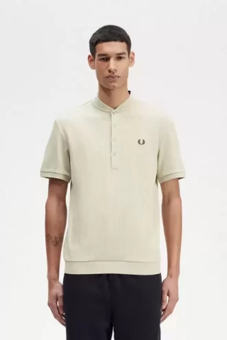 Tricou polo Henley pentru bărbați