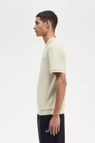 Tricou polo Henley pentru bărbați