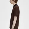 Tricou polo pentru bărbați cu fermoar Tricou polo pentru bărbați cu fermoar