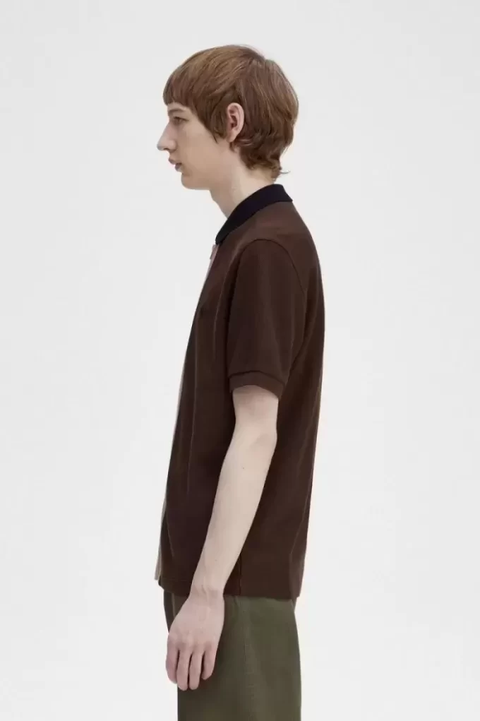 Tricou polo pentru bărbați cu fermoar Tricou polo pentru bărbați cu fermoar