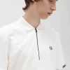 Tricou polo pentru bărbați cu fermoar pe jumătate Tricou polo pentru bărbați cu fermoar pe jumătate