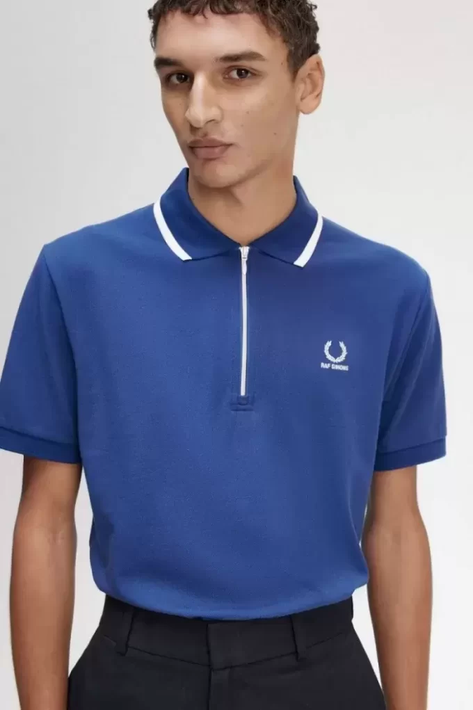 Tricou polo pentru bărbați cu fermoar pe jumătate Tricou polo pentru bărbați cu fermoar pe jumătate