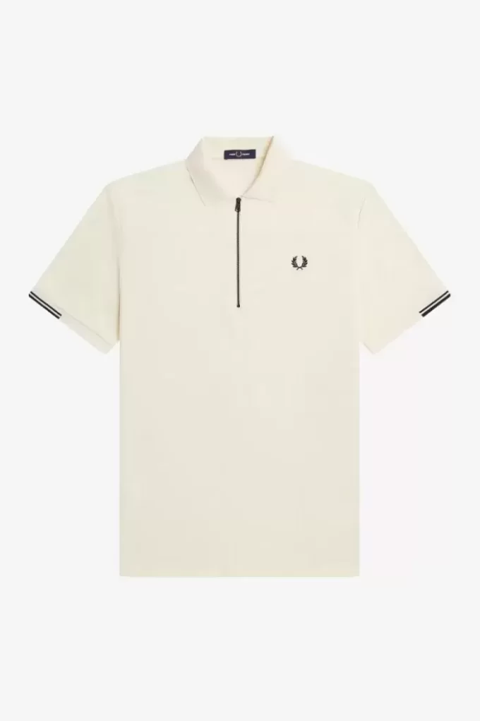 Tricou polo pentru bărbați cu fermoar pe jumătate Tricou polo pentru bărbați cu fermoar pe jumătate