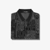 Tricou polo pentru bărbați cu grafică blocată Tricou polo pentru bărbați cu grafică blocată