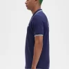 Tricou polo pentru bărbați cu grafică în spate Tricou polo pentru bărbați cu grafică în spate