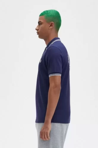 Tricou polo pentru bărbați cu grafică în spate Tricou polo pentru bărbați cu grafică în spate
