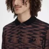Tricou polo pentru bărbați cu grafică Wave Tricou polo pentru bărbați cu grafică Wave