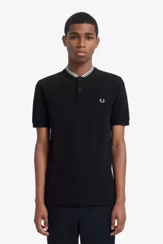 Tricou polo pentru bărbați cu guler bomber Tricou polo pentru bărbați cu guler bomber