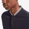 Tricou polo pentru bărbați cu guler bomber Tricou polo pentru bărbați cu guler bomber