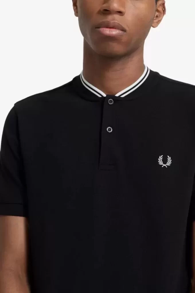 Tricou polo pentru bărbați cu guler bomber Tricou polo pentru bărbați cu guler bomber