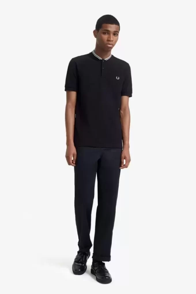 Tricou polo pentru bărbați cu guler bomber Tricou polo pentru bărbați cu guler bomber