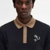 Tricou polo pentru bărbați cu guler contrastant Tricou polo pentru bărbați cu guler contrastant