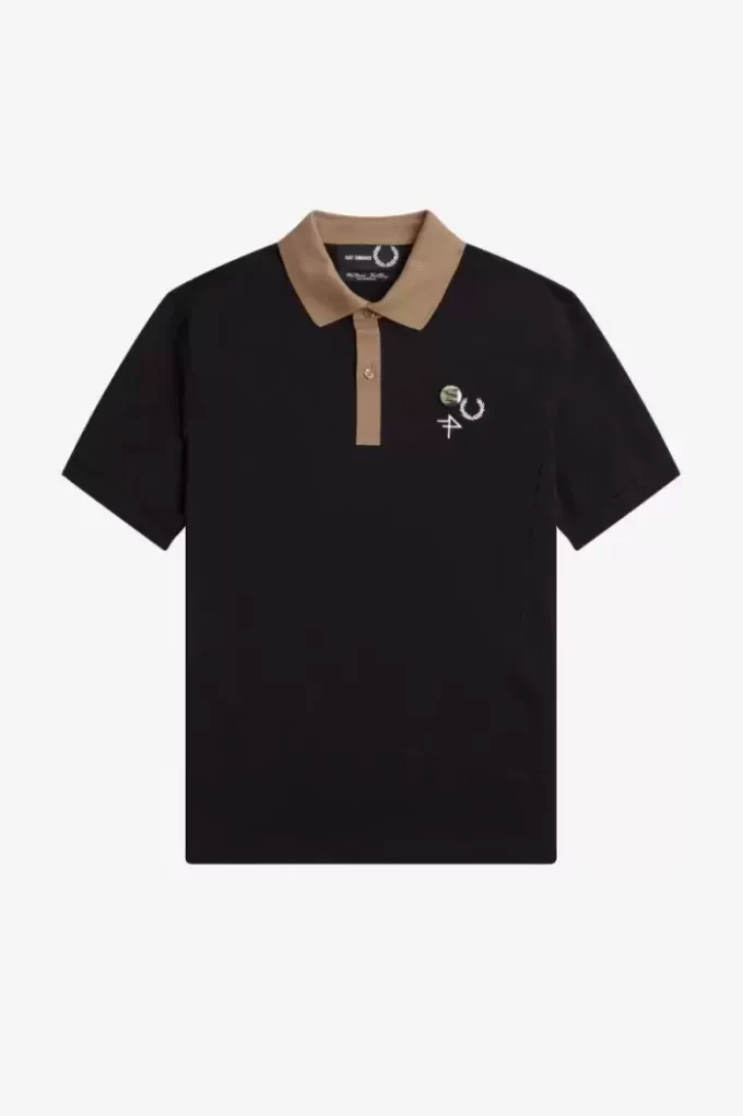 Tricou polo pentru bărbați cu guler contrastant Tricou polo pentru bărbați cu guler contrastant