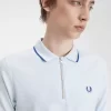 Tricou polo pentru bărbați cu guler cu fermoar și crep pique Tricou polo pentru bărbați cu guler cu fermoar și crep pique