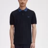 Tricou polo pentru bărbați cu guler grafic Tricou polo pentru bărbați cu guler grafic