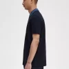 Tricou polo pentru bărbați cu guler grafic Tricou polo pentru bărbați cu guler grafic