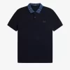 Tricou polo pentru bărbați cu guler grafic Tricou polo pentru bărbați cu guler grafic