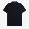 Tricou polo pentru bărbați cu guler grafic Tricou polo pentru bărbați cu guler grafic