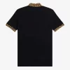 Tricou polo pentru bărbați cu imprimeu leopard Noongoons Tricou polo pentru bărbați cu imprimeu leopard Noongoons