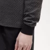 Tricou polo pentru bărbați cu imprimeu micro-chequerboard Tricou polo pentru bărbați cu imprimeu micro-chequerboard
