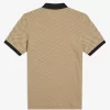 Tricou polo pentru bărbați cu imprimeu micro-chequerboard Tricou polo pentru bărbați cu imprimeu micro-chequerboard