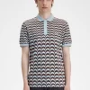 Tricou polo pentru bărbați cu imprimeu îndrăzneț Tricou polo pentru bărbați cu imprimeu îndrăzneț