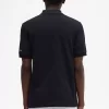 Tricou polo pentru bărbați cu mânecă imprimată Tricou polo pentru bărbați cu mânecă imprimată