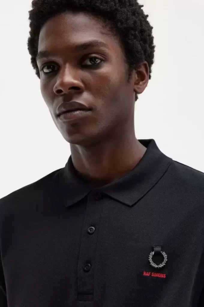 Tricou polo pentru bărbați cu mânecă imprimată Tricou polo pentru bărbați cu mânecă imprimată