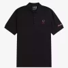 Tricou polo pentru bărbați cu mânecă imprimată Tricou polo pentru bărbați cu mânecă imprimată
