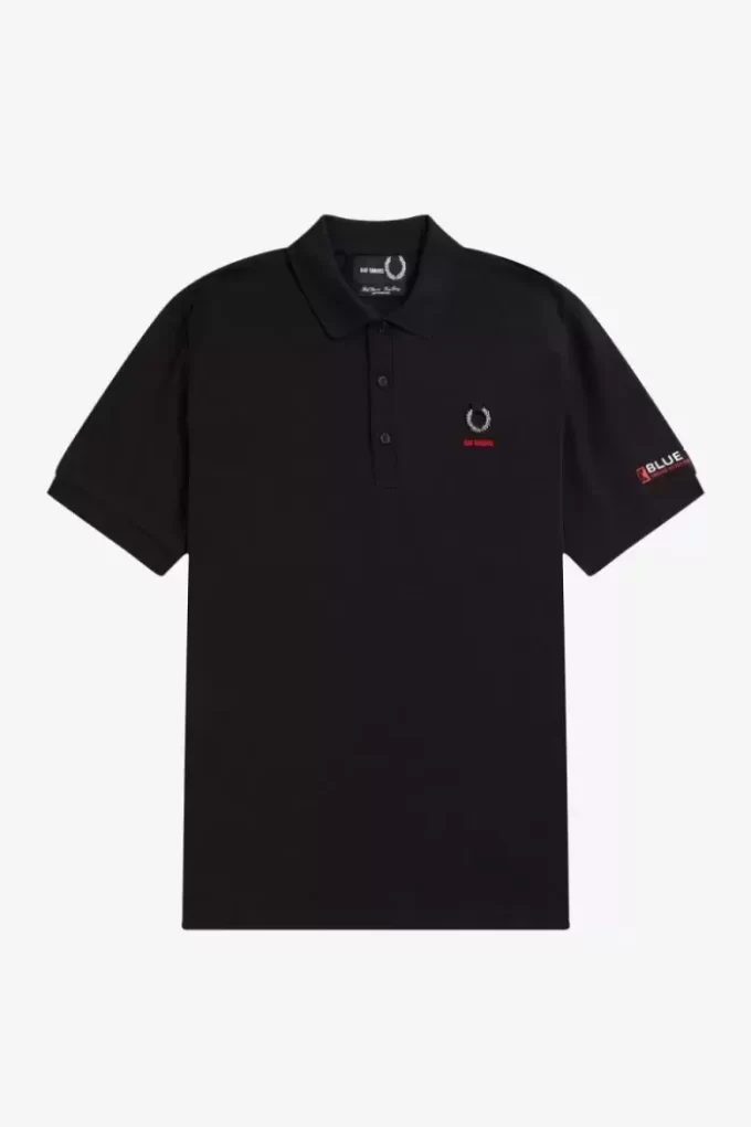 Tricou polo pentru bărbați cu mânecă imprimată Tricou polo pentru bărbați cu mânecă imprimată