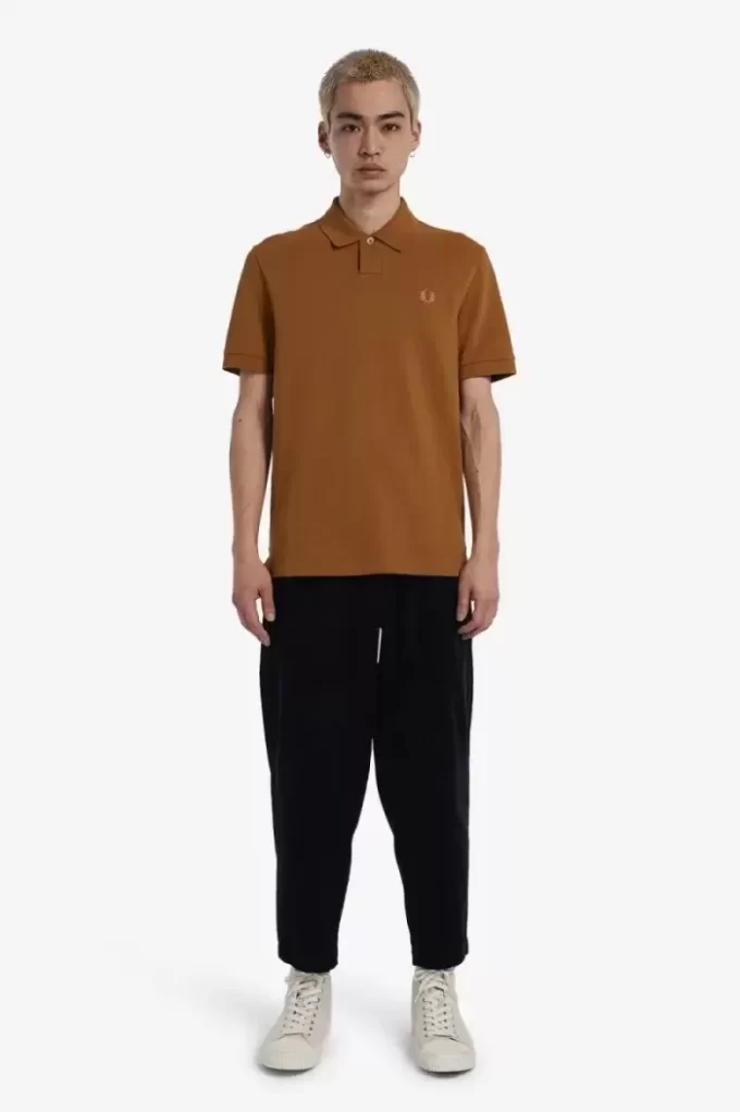 Tricou polo pentru bărbați cu un singur nasture Tricou polo pentru bărbați cu un singur nasture