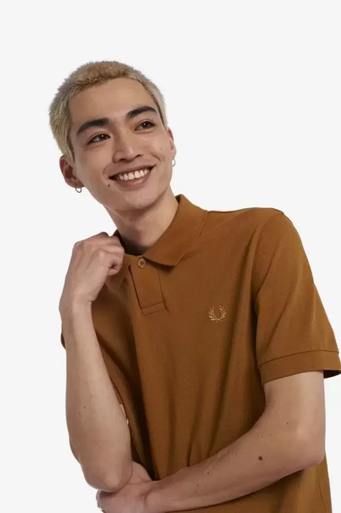 Tricou polo pentru bărbați cu un singur nasture Tricou polo pentru bărbați cu un singur nasture
