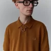 Tricou polo pentru bărbați cu un singur nasture Tricou polo pentru bărbați cu un singur nasture