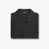 Tricou polo pentru bărbați din bumbac cu model fagure de miere Tricou polo pentru bărbați din bumbac cu model fagure de miere