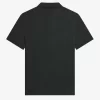 Tricou polo pentru bărbați din bumbac cu model fagure de miere Tricou polo pentru bărbați din bumbac cu model fagure de miere