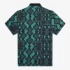 Tricou polo pentru femei cu imprimeu de șarpe Tricou polo pentru femei cu imprimeu de șarpe