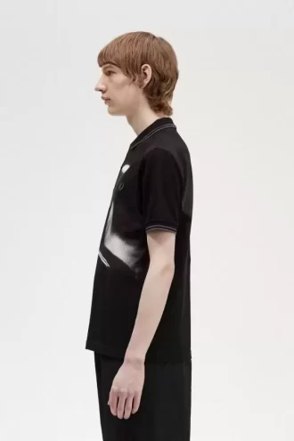 Tricou polo Rave Graphic pentru bărbați