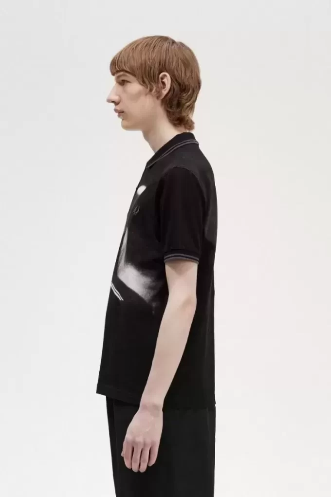 Tricou polo Rave Graphic pentru bărbați Tricou polo Rave Graphic pentru bărbați