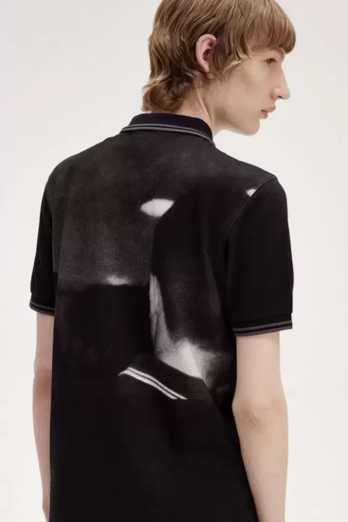 Tricou polo Rave Graphic pentru bărbați Tricou polo Rave Graphic pentru bărbați