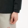 Tricou polo relaxat din prosop pentru bărbați Tricou polo relaxat din prosop pentru bărbați