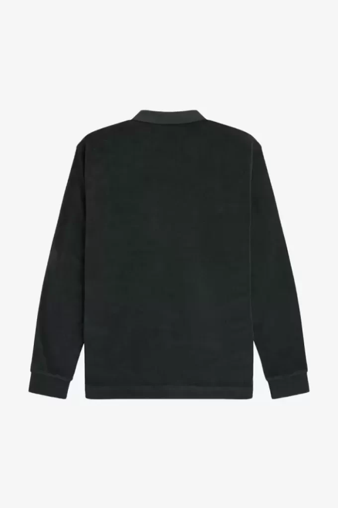 Tricou polo relaxat din prosop pentru bărbați Tricou polo relaxat din prosop pentru bărbați